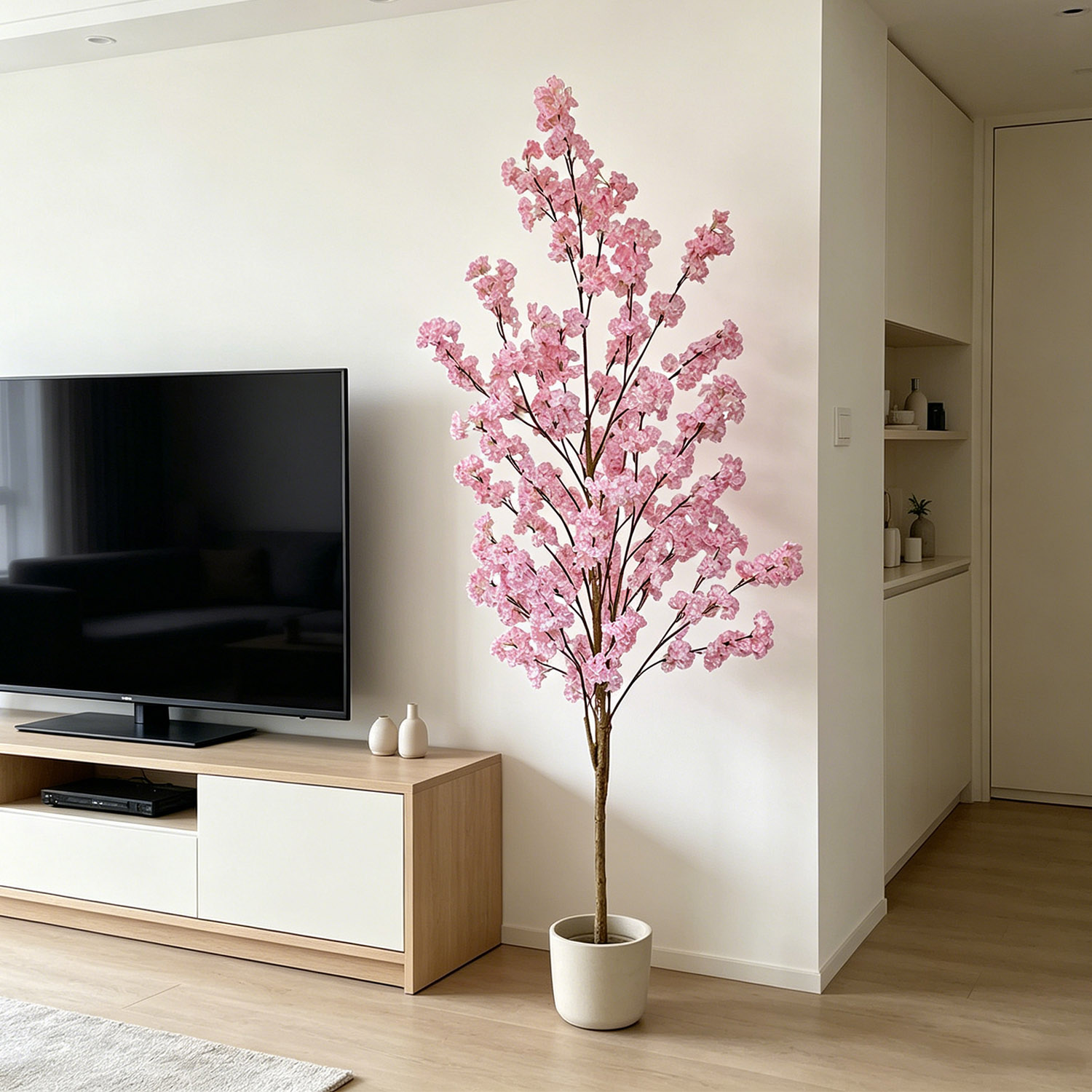 Snake Plant - 100-220cm Artificial Cherry Blossoms Plant Sakura