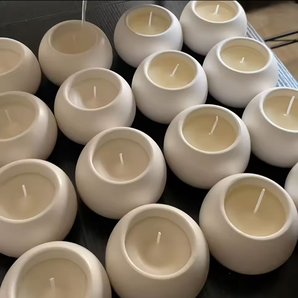 Silicone Mold Round Candle Hol - Succulent Set 评论和价格