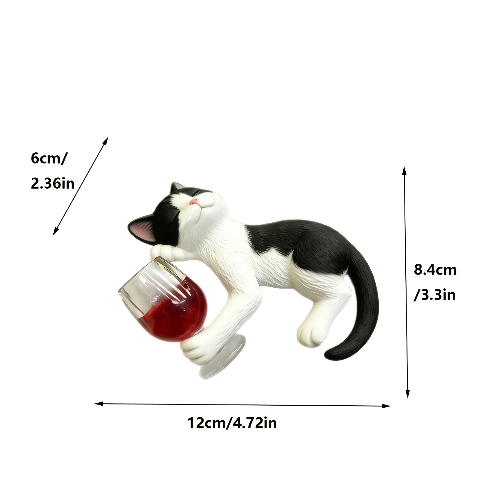 Funny Drunk Tired Tuxedo Cat F - Pothos 评论和价格