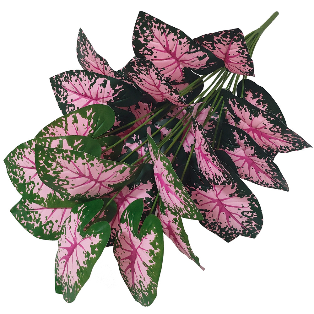 Pink Leaf Potted Plants Fake A - Snake Plant 评论和价格