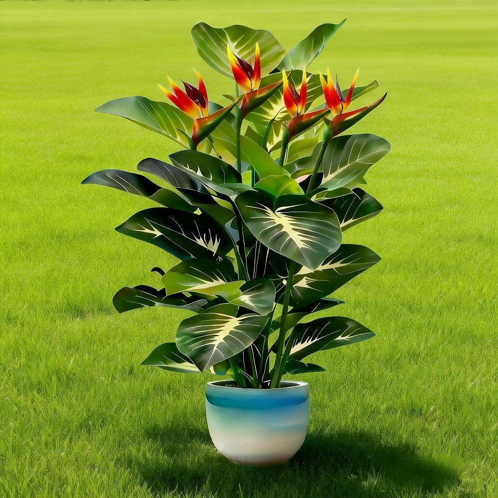 Artificial Bird of Paradise an - Fiddle Leaf Fig 评论和价格